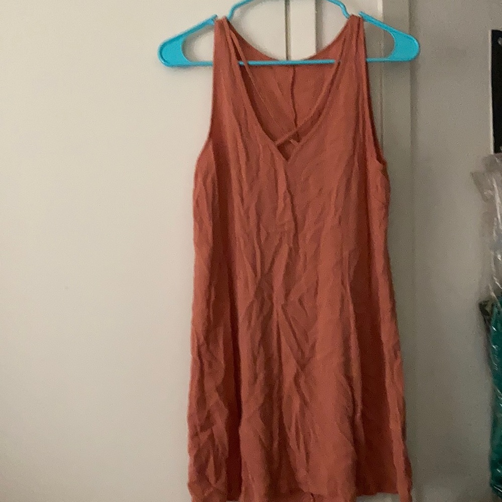 Cream pink sundress